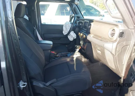 2019 Jeep Wrangler Unlimited Sahara 4X4 из США, поврежденный, VIN 1C4HJXEG0KW528328